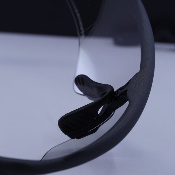 Oakley OO9208 920813 Shield Sunglasses - Steel/Clear Black Photochromatic - Picture 9 of 10